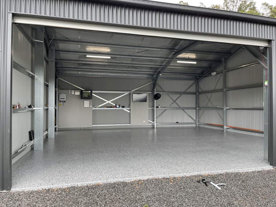 Epoxy Flooring Industrial Sheds