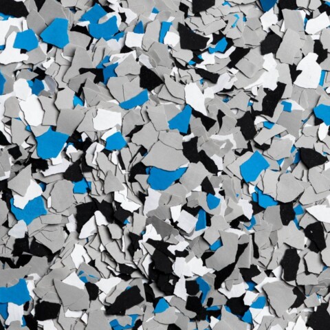 Epoxy Flooring Co - Ashen Blue Flake