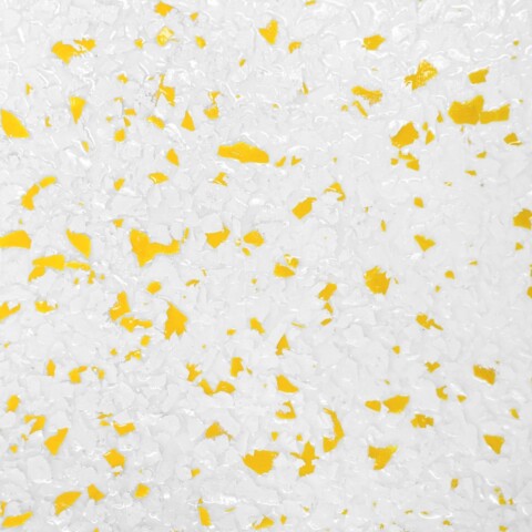 Epoxy Flooring Co - Snow Yellow Flake Coated