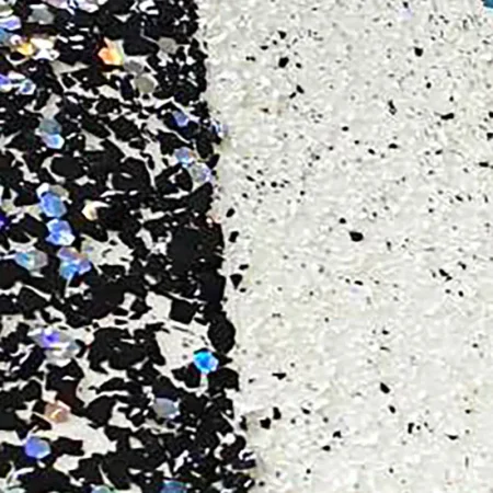 Customised full flake epoxy floor in dark and light flake blends