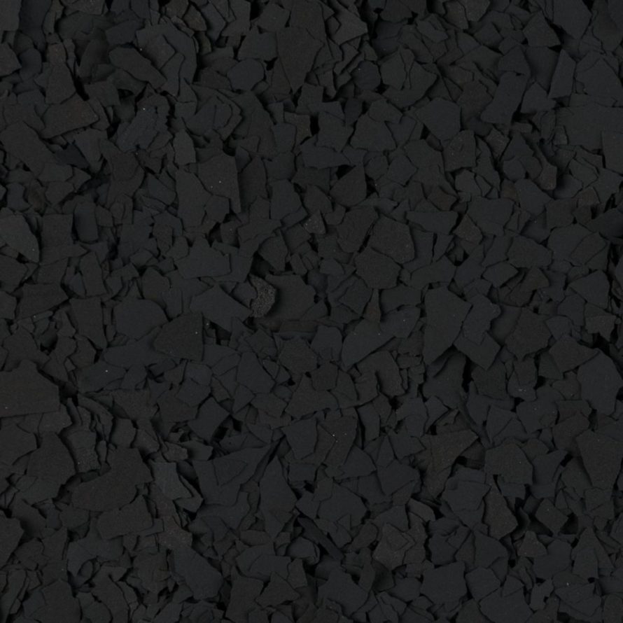 Black epoxy flake colour