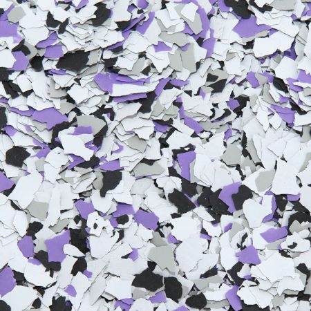 Ashen Purple epoxy flake colour, uncoated