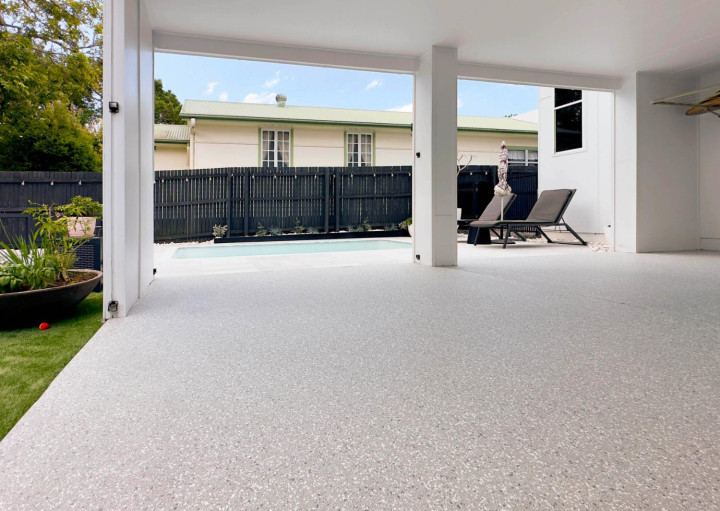Patio Epoxy Flooring by Epoxy Flooring Co